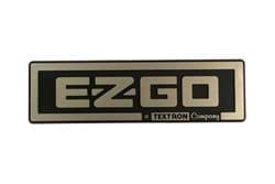Show details for Nameplate EZGO/Textron, gold Picture of Nameplate EZGO/Textron, gold