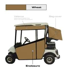 Show details for 3-sided track style enclosure, TXT, Wheat Picture of 3-sided track style enclosure, TXT, Wheat