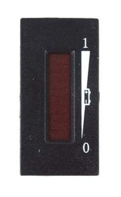 Picture of 48-Volt Curtis vertical state of charge meter with LED gauge