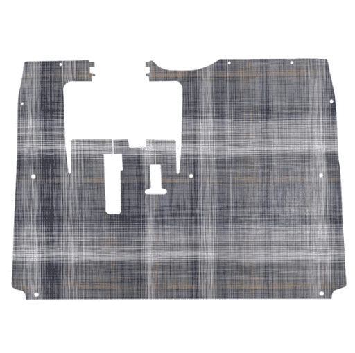 Picture of Premium Gray Plaid Floor Mat